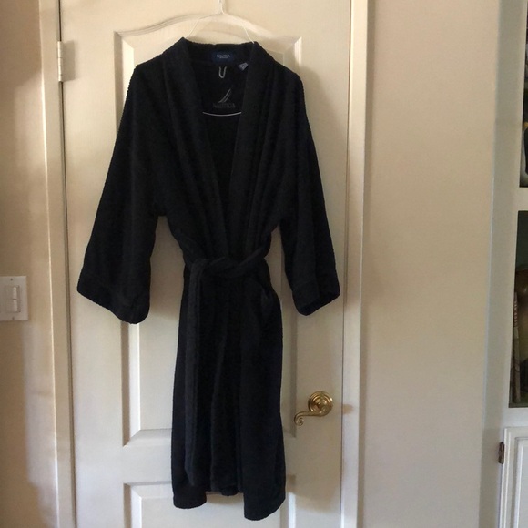 Nautical Men’s Robe - Picture 1 of 2